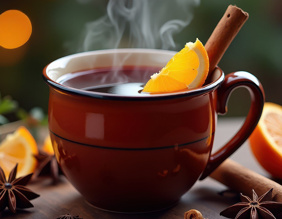 本場ドイツのグリューワインの写真